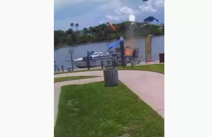 Έκρηξη σε σκάφος στη Φλόριντα
