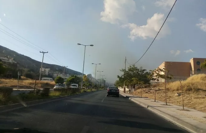 Φωτιά τώρα στον Κορυδαλλό: Που υπάρχει διακοπή της κυκλοφορίας οχημάτων