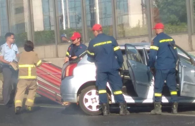 Τροχαίο στην Αθηνών- Λαμίας: Σοβαρός τραυματισμός οδηγού μηχανής