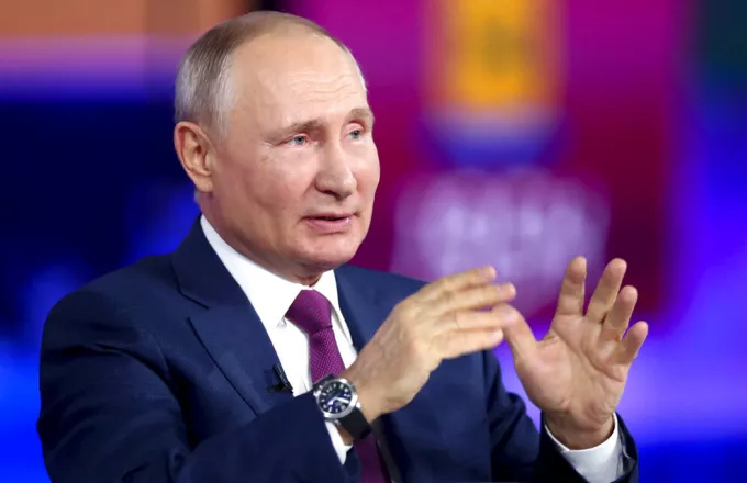 Πούτιν: Πράξη διεθνούς τρομοκρατίας η δολιοφθορά στους αγωγούς Nord Stream