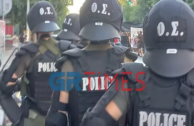 Θεσααλονίκη: 3 προσαγωγές διαδηλωτών στον Λευκό Πύργο