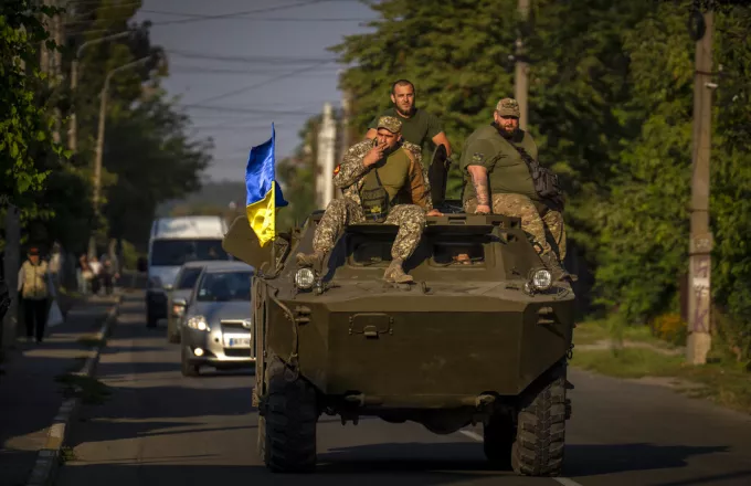 Ουκρανία: Ο στρατός μας προωθήθηκε σε βάθος χιλιομέτρων στον νότο