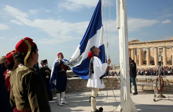 Τελετή στην Ακρόπολη για τα 78 χρόνια από την απελευθέρωση της Αθήνας