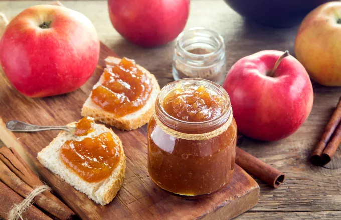 To apple butter 