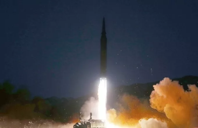 Eκτόξευση πυραύλου από τη Βόρεια Κορέα 