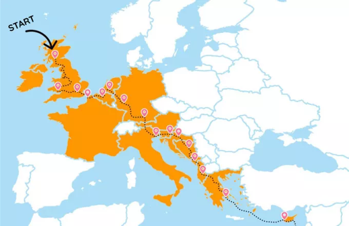 Σκυταλοδρομία σε 18 χώρες για το περιβάλλον - Πότε θα περάσει από την Ελλάδα