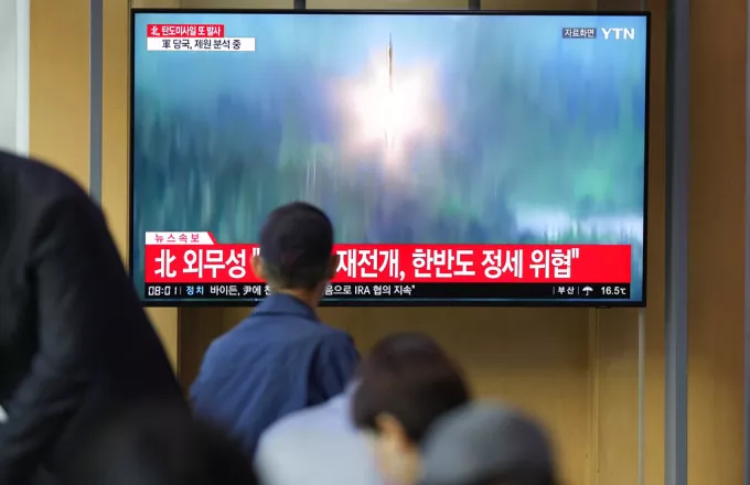 Δοκιμή πυραύλου από Βόρεια Κορέα