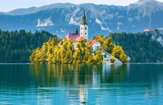 Λίμνη Μπλεντ στη Σλοβενία