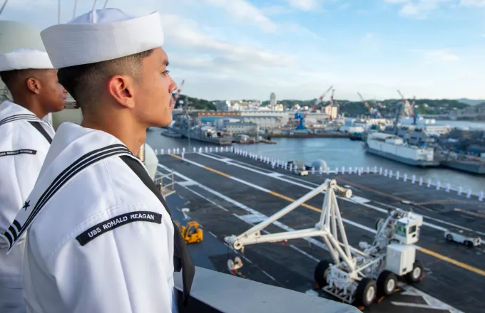Ιαπωνία-ΗΠΑ: Κοινή ναυτική άσκηση - μήνυμα με συμμετοχή αμερικανικού αεροπλανοφόρου