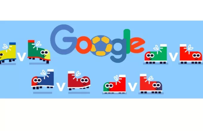Google Doodle: Αφιερωμένο στο Παγκόσμιο Κύπελλο