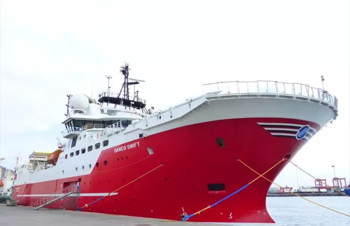 Το Πολεμικό Ναυτικό εξέδωσε NAVTEX για έρευνες από το πλοίο Sanco Swift - Φωτό