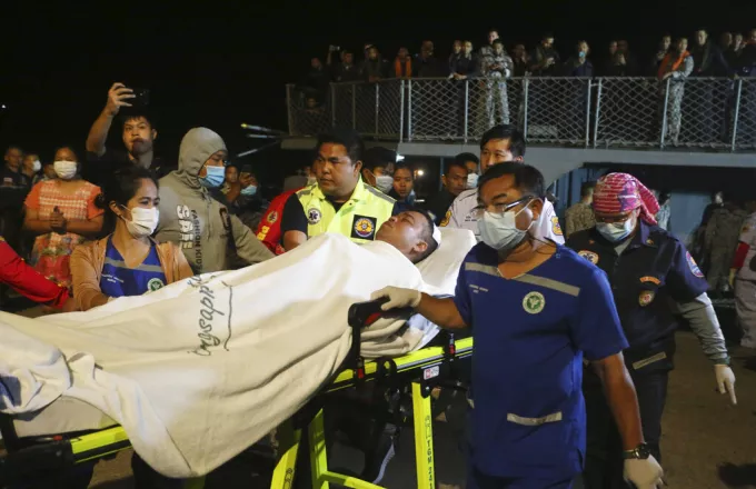 Ταϊλάνδη: 6 νεκροί και 23 αγνοούμενοι από ναυάγιο πολεμικού πλοίου