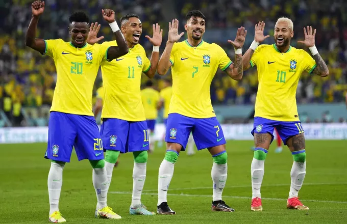 Δείτε live Βραζιλία - Νότια Κορέα: Μείωσαν 4-1 οι Κορεάτες! 
