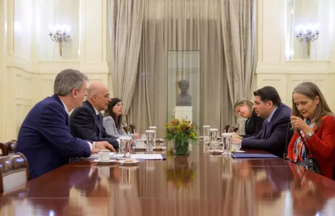 Συνάντηση Δένδια- Τσούνη: ΗΠΑ εκτιμούν Ελλάδα ως βασικό σύμμαχο στο ΝΑΤΟ