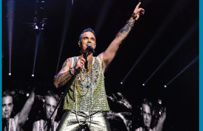 Robbie Williams: Ο Βρετανός σταρ επιστρέφει για συναυλία στο Rockwave Festival
