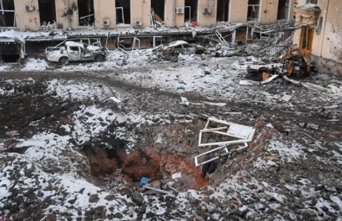 Ρωσικοί βομβαρδισμοί έπληξαν το Χάρκοβο