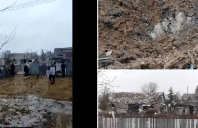 Εκρηξη από άγνωστη αιτία δημιούργησε κρατήρα στο κέντρο ρωσικής πόλης - Δείτε βίντεο και φωτογραφίες