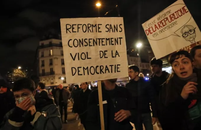 Οι διαδηλώσεις στο Παρίσι και άλλες μεγάλες πόλεις είναι καθημερινές
