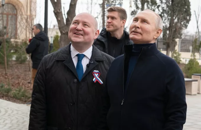 Από την επίσκεψη Πούτιν στην Κριμαία