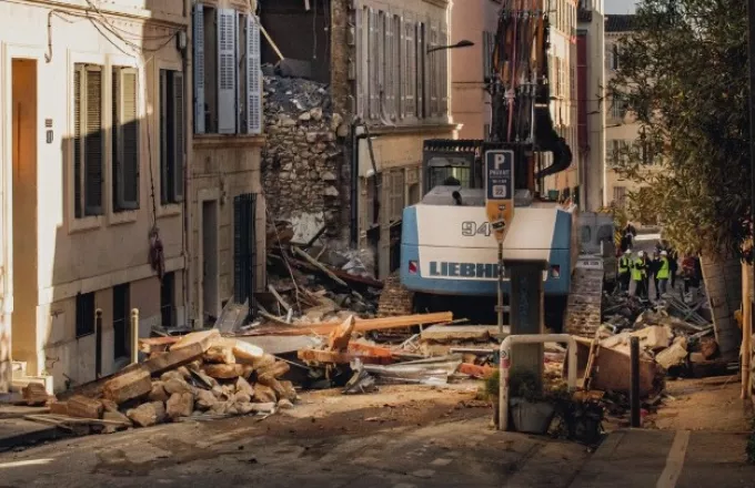 Μασσαλία: Κατάρρευση πολυκατοικίας
