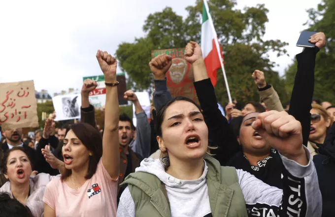 Παρίσι διαμαρτυρίες Ιραν