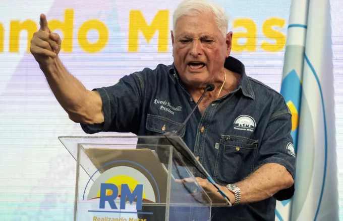 Panama's former President Ricardo Martinelli 