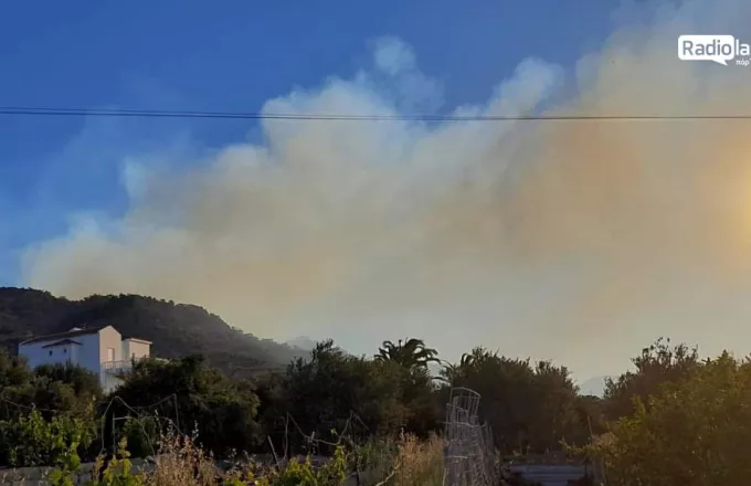 Κρήτη: Μεγάλη φωτιά στην Ιεράπετρα | ΣΚΑΪ