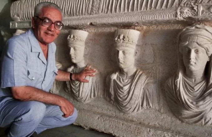 Τζιχαντιστές του ΙΚ αποκεφάλισαν αρχαιολόγο της Παλμύρας και κρέμασαν το σώμα του