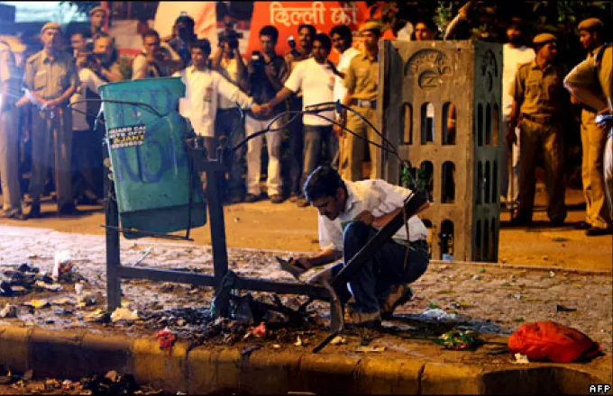 Μπαράζ εκρήξεων στο Ν. Δελχί