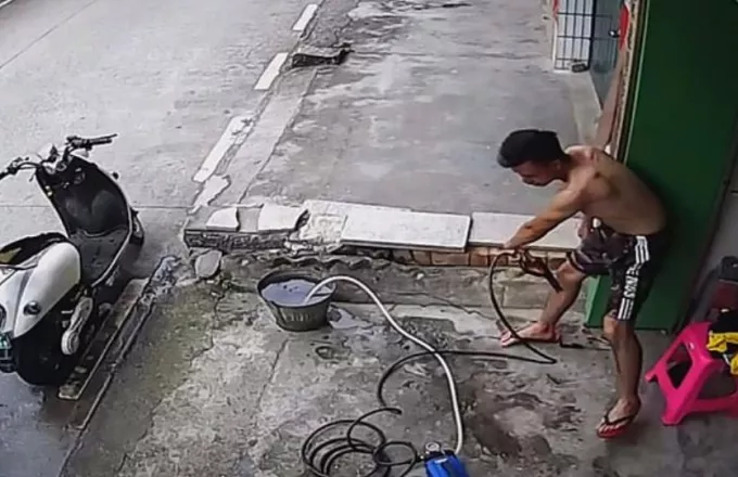 Κίνα: Εργάτης χτυπήθηκε για 20 δευτερόλεπτα από το ρεύμα και επέζησε