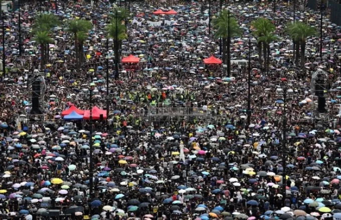 Κρας τεστ η σημερινή διαδήλωση στο Χονγκ Κονγκ