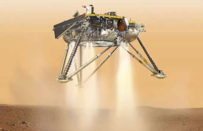 Προσεδαφίστηκε στον Άρη το σκάφος InSight της NASA