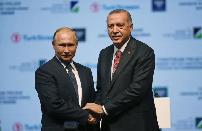 Συνάντηση Πούτιν - Ερντογάν στην Μόσχα με το βλέμμα στην Συρία