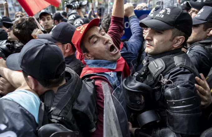 Τουρκία: Συλλήψεις και δρακόντεια μέτρα ασφαλείας στις διαδηλώσεις