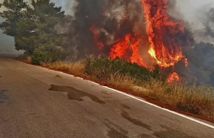 ΓΓΠΠ: Οι περιοχές με πολύ υψηλό κίνδυνο εκδήλωσης φωτιάς για αύριο Δευτέρα
