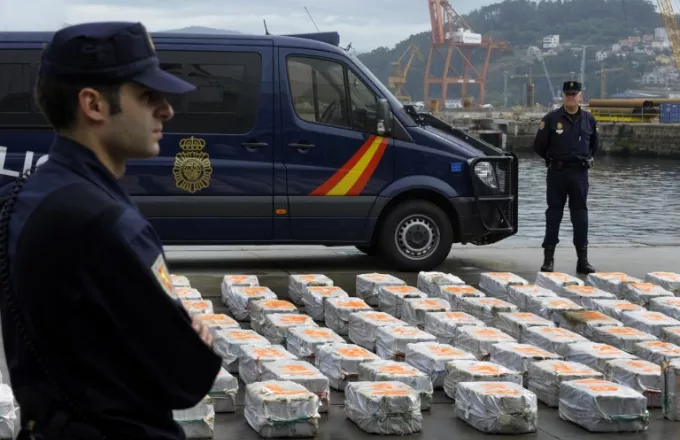 Βραζιλία: Κατασχέθηκε 1,3 τόνος κοκαΐνης σε ιταλικό πλοίο