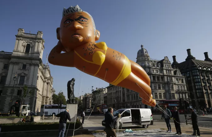 Λονδίνο: Ο δήμαρχος του Λονδίνου έγινε μπαλόνι 