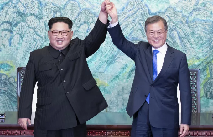 Οι κορεάτες ηγέτες δεσμεύθηκαν για αποπυρηνικοποίηση της Χερσονήσου 