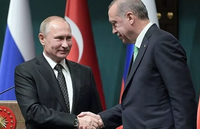 Τηλεφωνική επικοινωνία Πούτιν – Ερντογάν για τη Συρία