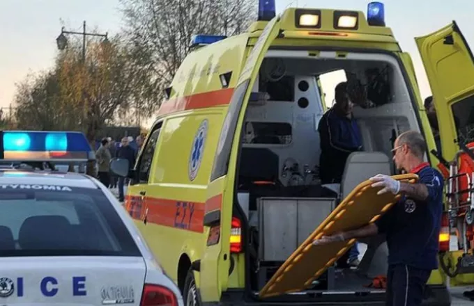 Τροχαίο με δύο τραυματίες στην οδό Θεσσαλονίκης-Μουδανιών