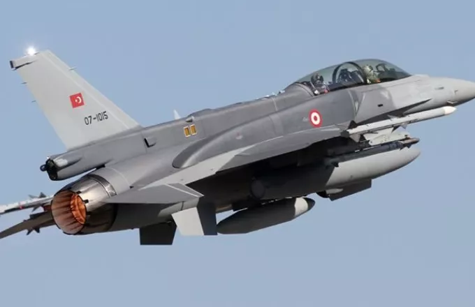 Υπερπτήση τουρκικών F-16 πάνω από τη νήσο Ρω