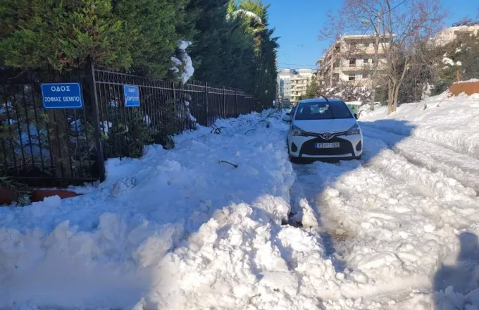 Κακοκαιρία Ελπίς: Από το 2008 είχε να πέσει τόσο χιόνι στην Αθήνα 