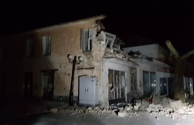 Ισχυρός σεισμός στην Πάργα - Ζημιές στο Καναλάκι (pics)
