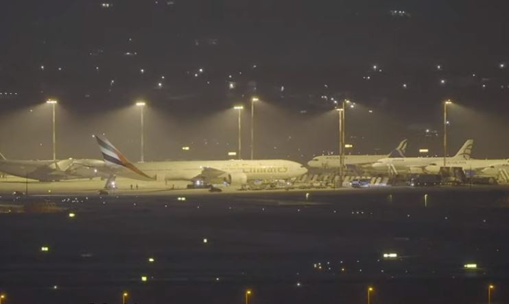 Το αεροπλάνο της Emirates