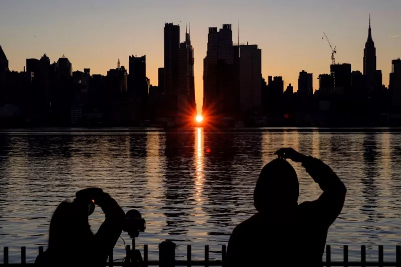 Manhattanhenge νεα υορκη 