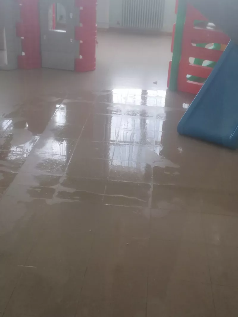 Πλημμύρισε το νηπιαγωγείο της κρανιάς Ελασσόνας - Φωτογραφίες