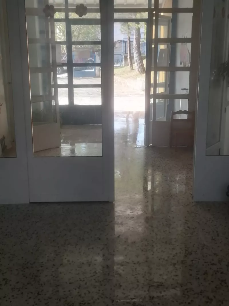 Πλημμύρισε το νηπιαγωγείο της κρανιάς Ελασσόνας - Φωτογραφίες