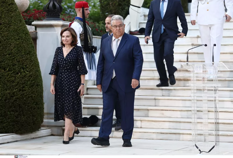 Προεδρικό Μέγαρο - Δημήτρης Κουτσούμπας 