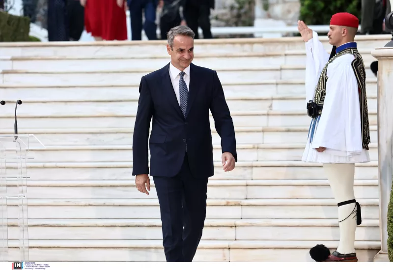 Προεδρικό Μέγαρο - Κυριάκος Μητσοτάκης