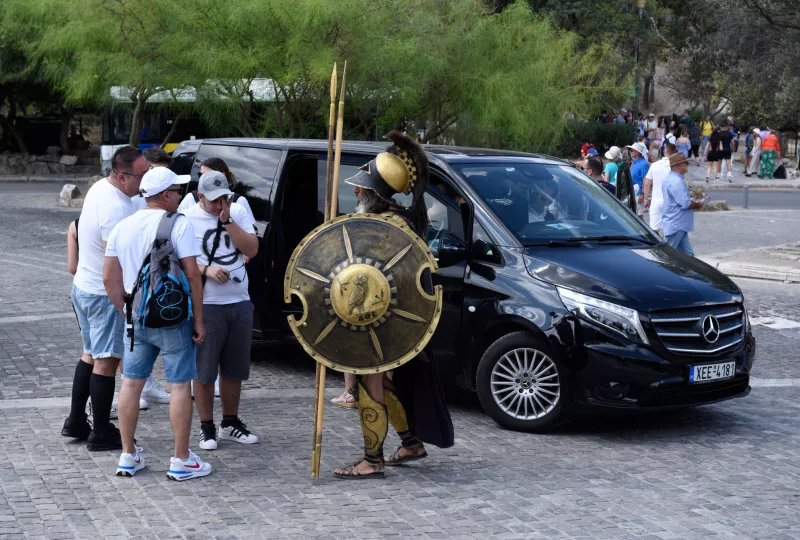 τουριστες ακροπολη